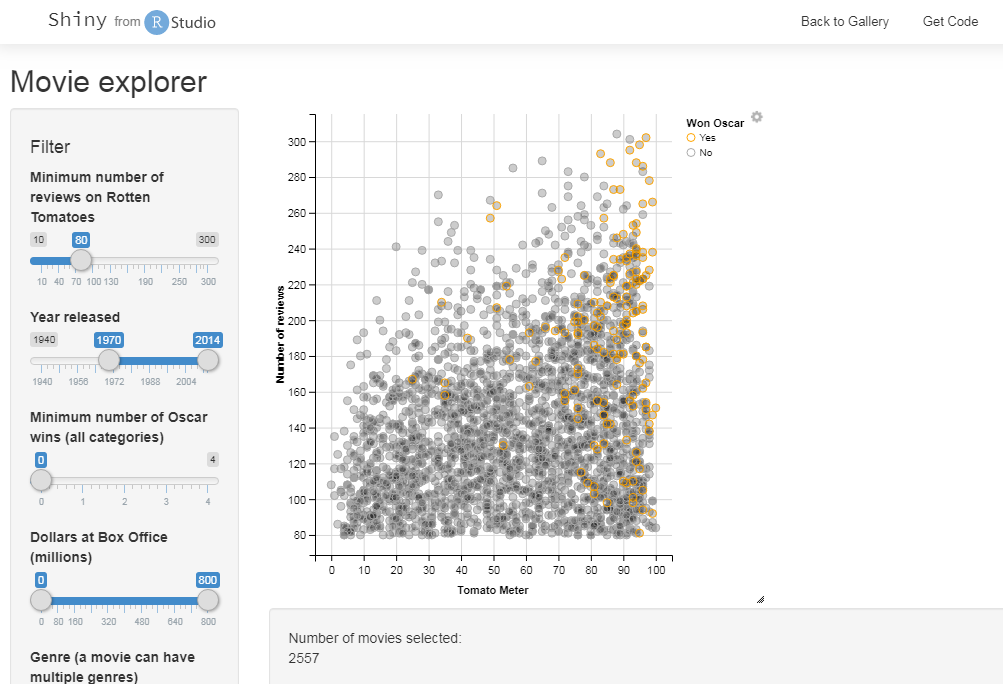 rstudio shiny app